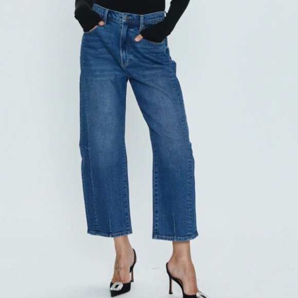 PISTOLA ELI BARREL LEG ANKLE JEAN - SIZE 28 - AUGUSTUS - Picture 1 of 2